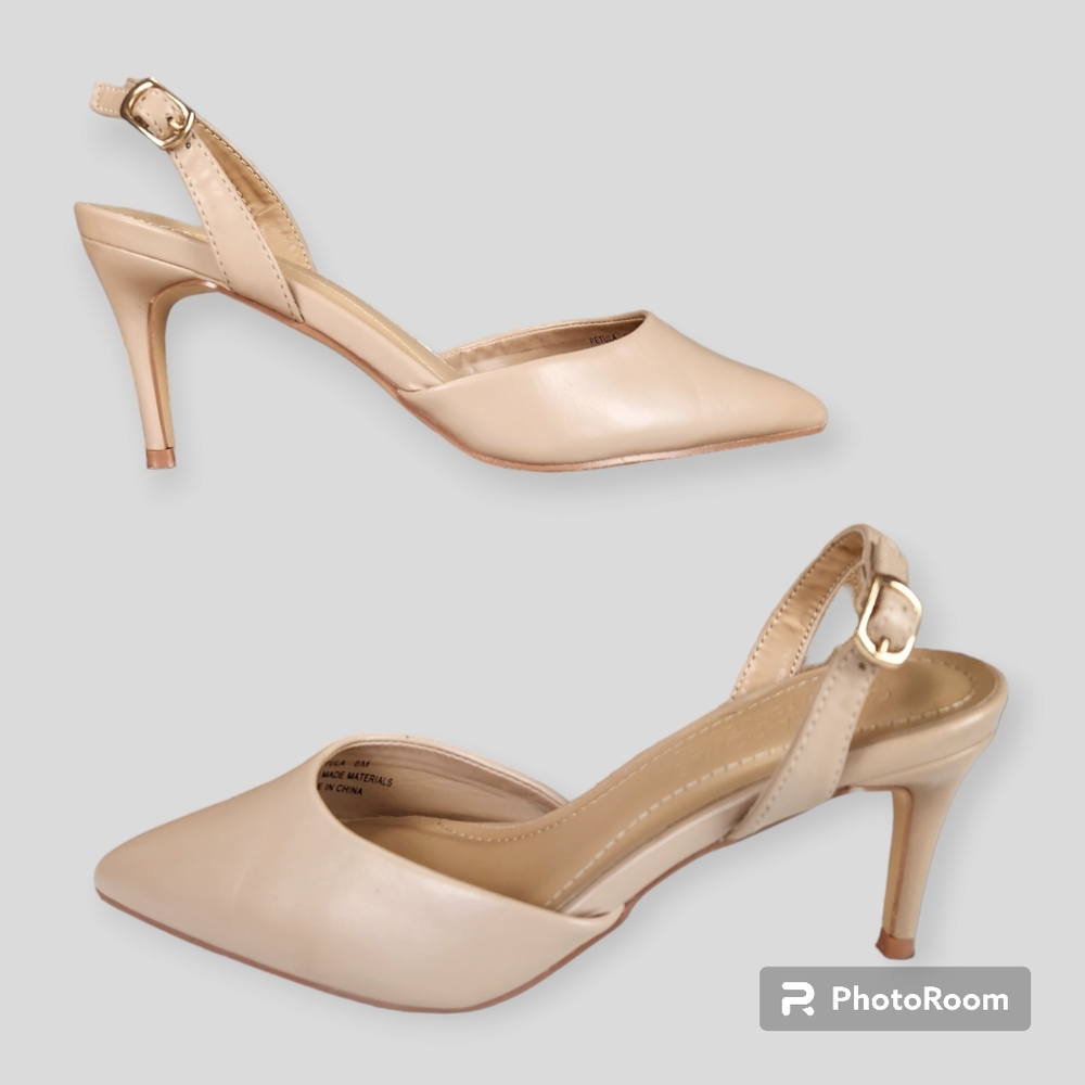 Cynthia Rowley Petula Memory Foam Comfort Slingback Heels size 8M